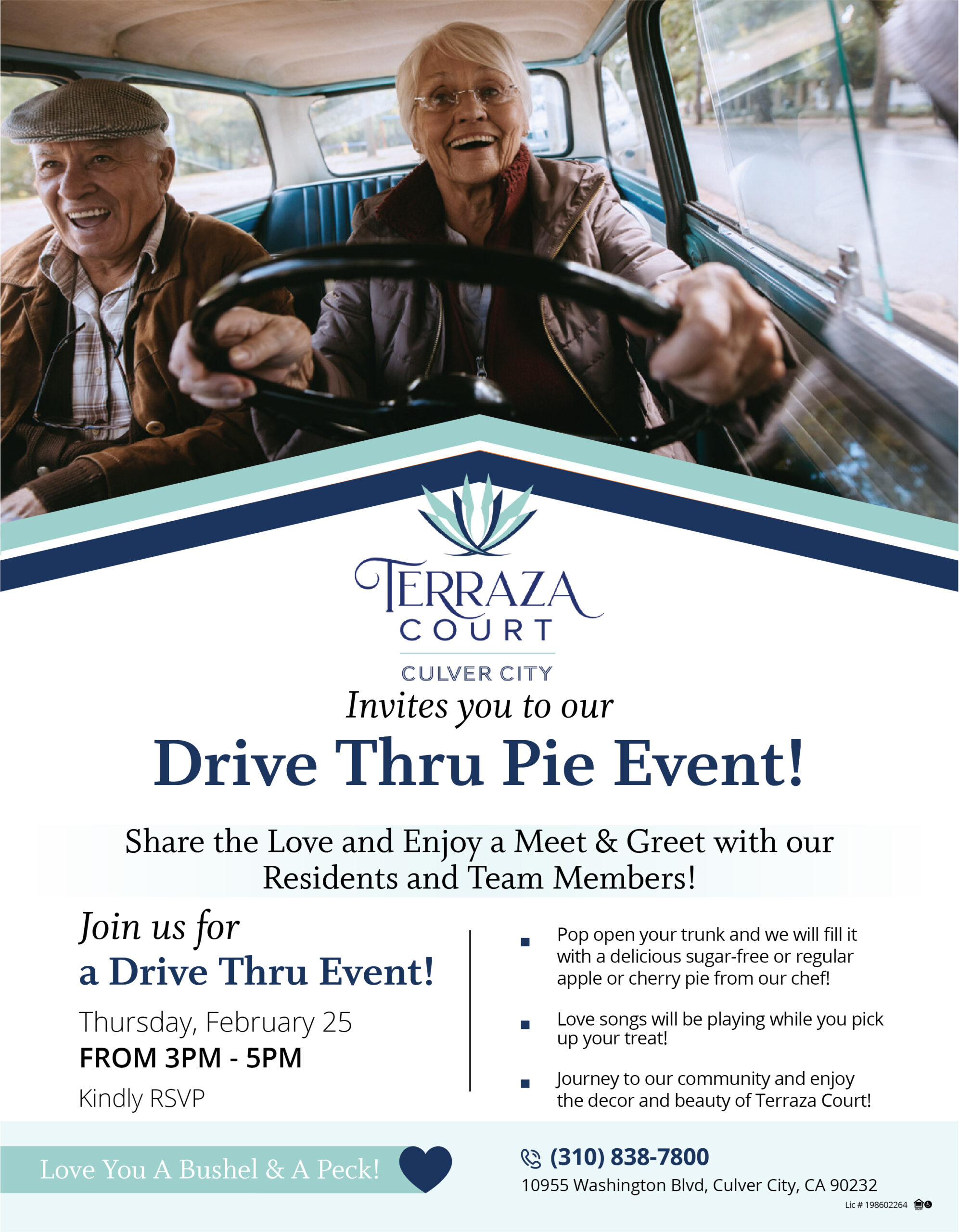 Terraza Court Drive Thru Pie